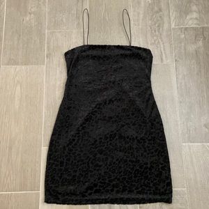 Cheetah Print Satin Target Dress